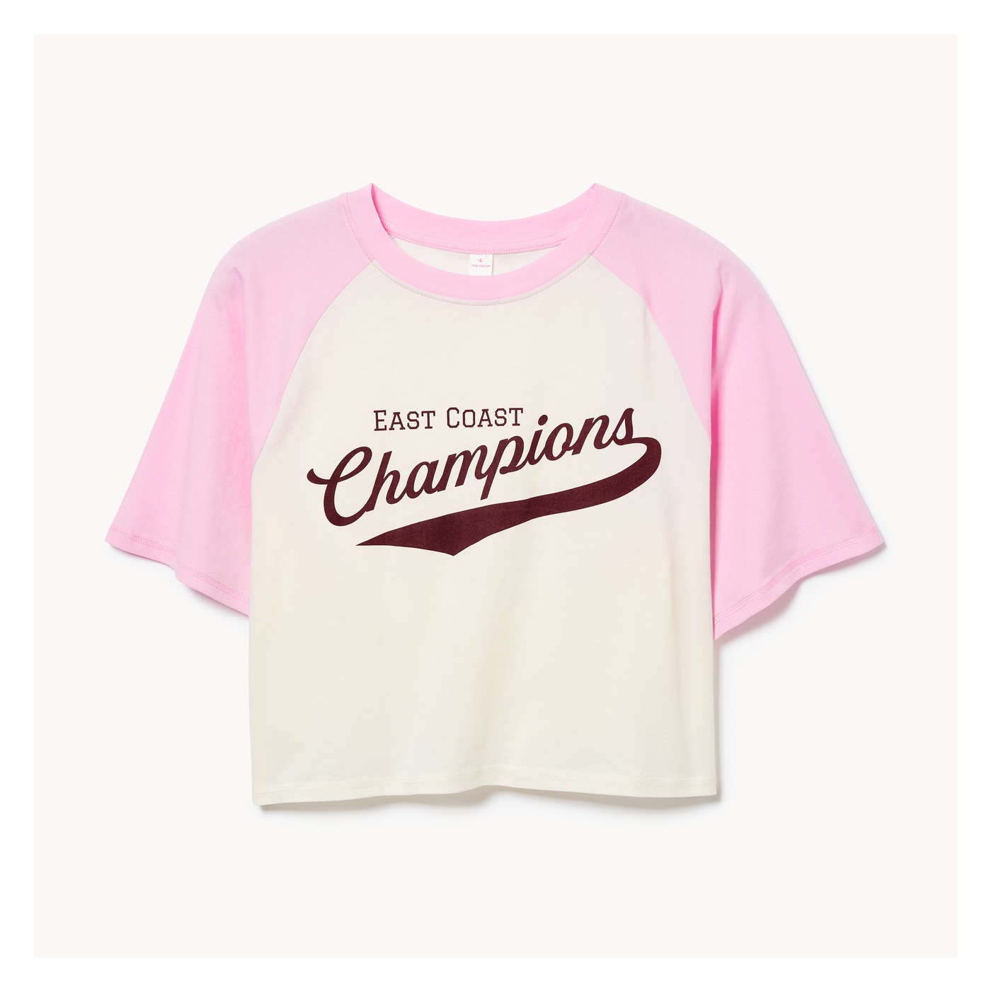 Women+ Graphic Lounge T-Shirt in Light Pink from Joe Fresh